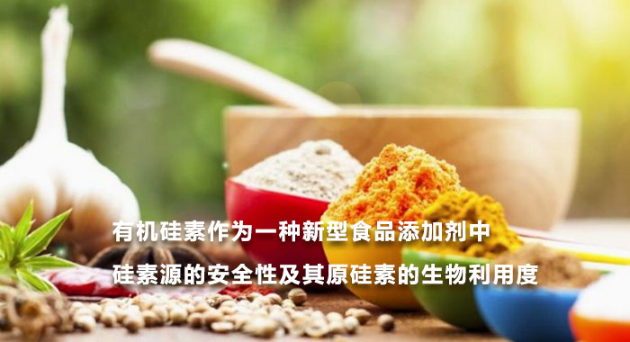 2016, 有机硅素(单甲基硅烷三醇，MMST)作为一种新型食品添加剂中硅素源的安全性及其原硅素的生物利用度(英文版)